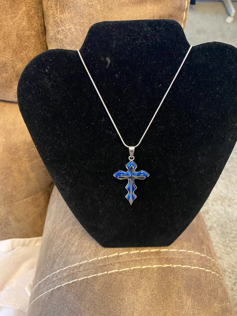 Sterling Silver Cross Necklace
